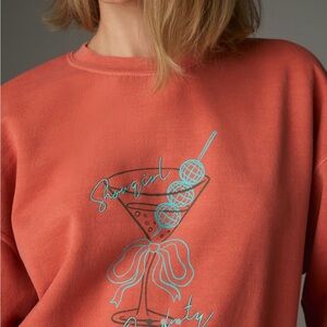 Anthropologie Showgirl Sweatshirt